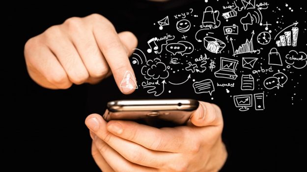 Mobile-Applications-Holding-Phone